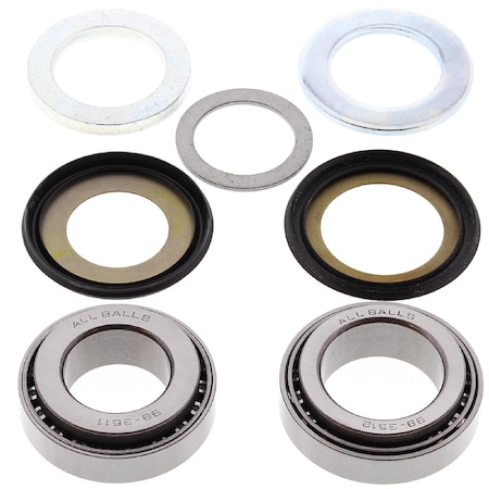 All Balls Steering Stem Bearing Seal Kit For Honda